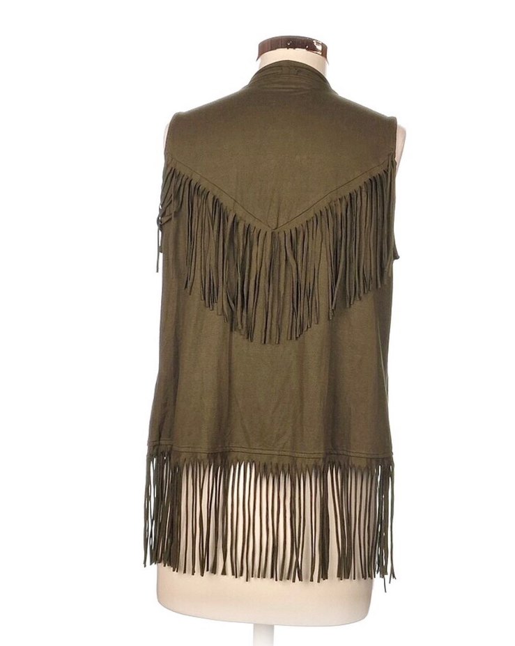 L | LCW | Süet Püsküllü Yelek - Görsel 4