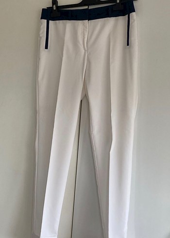 40 | Republic | Beyaz Kumaş Pantolon - Görsel 2
