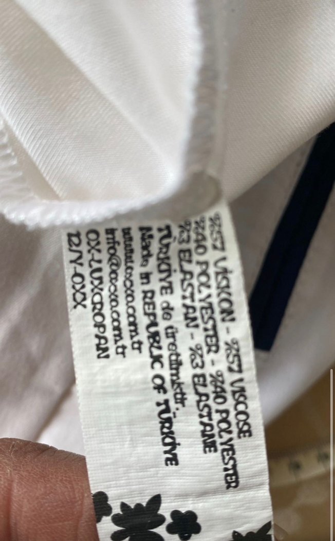 40 | Republic | Beyaz Kumaş Pantolon - Görsel 5