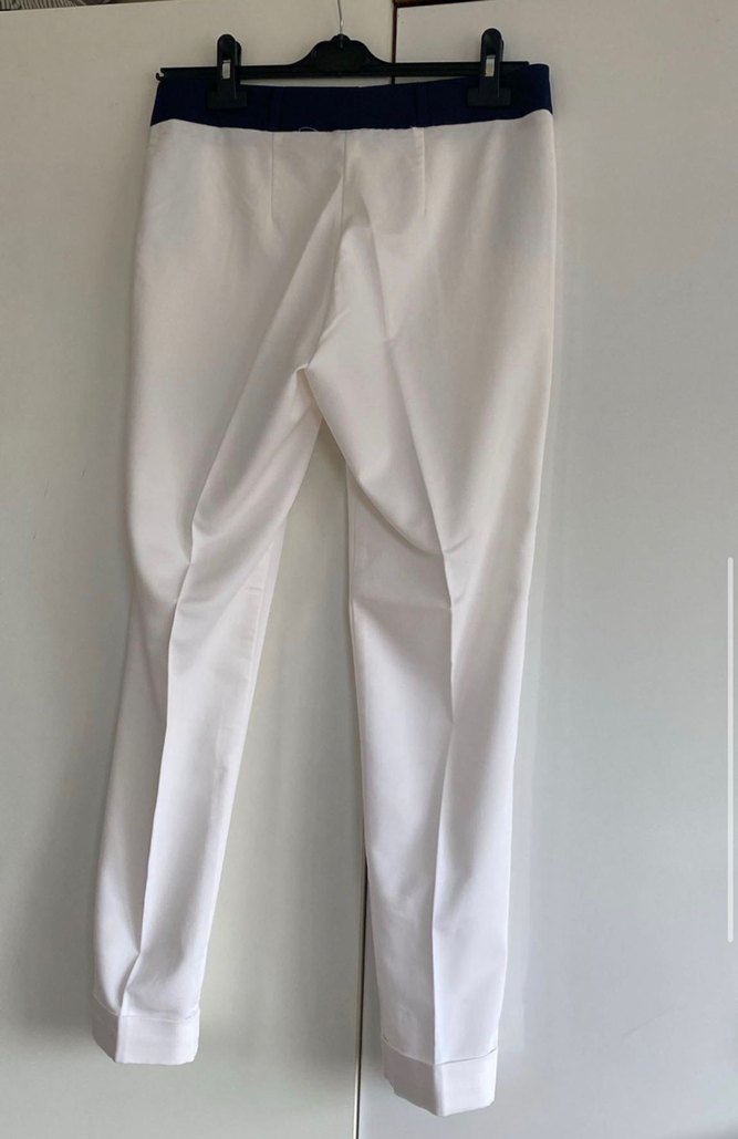 40 | Republic | Beyaz Kumaş Pantolon - Görsel 4