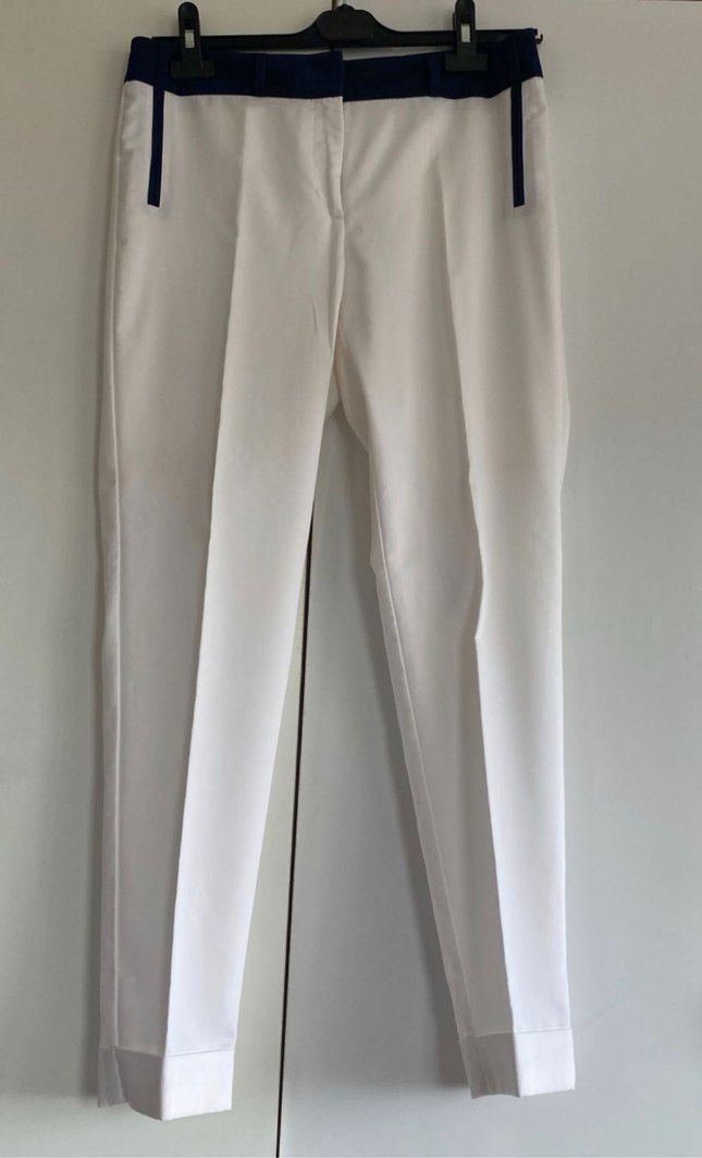 40 | Republic | Beyaz Kumaş Pantolon - Görsel 3