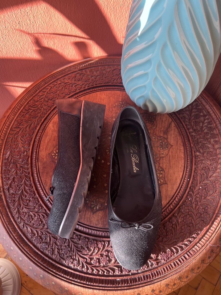 38 |  Dolgu Topuklu Kadın Babet - Görsel 3