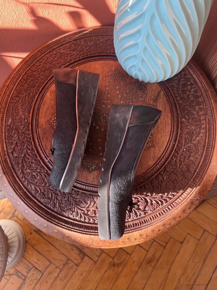 38 |  Dolgu Topuklu Kadın Babet - Görsel 4