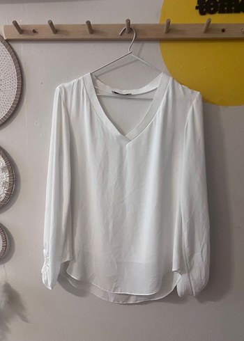 XS | Adil Işıl | Beyaz Bluz - Görsel 3