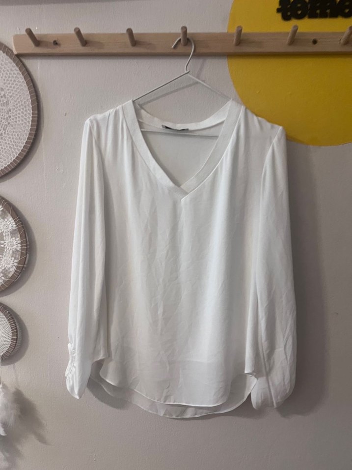 XS | Adil Işıl | Beyaz Bluz - Görsel 3