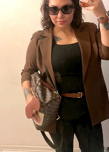 42 | Trendyol | Kahverengi Ceket - Görsel 4