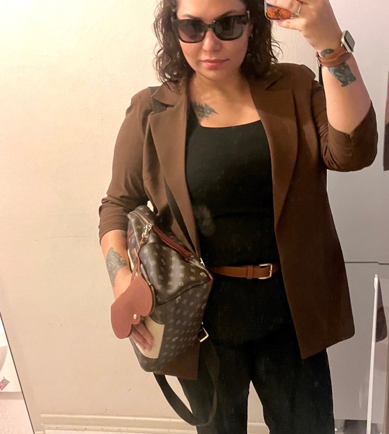 42 | Trendyol | Kahverengi Ceket - Görsel 4