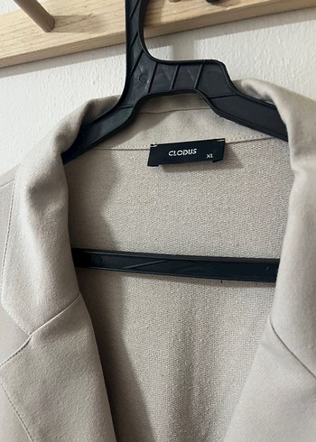 XL | Bej Spor Blazer - Görsel 5