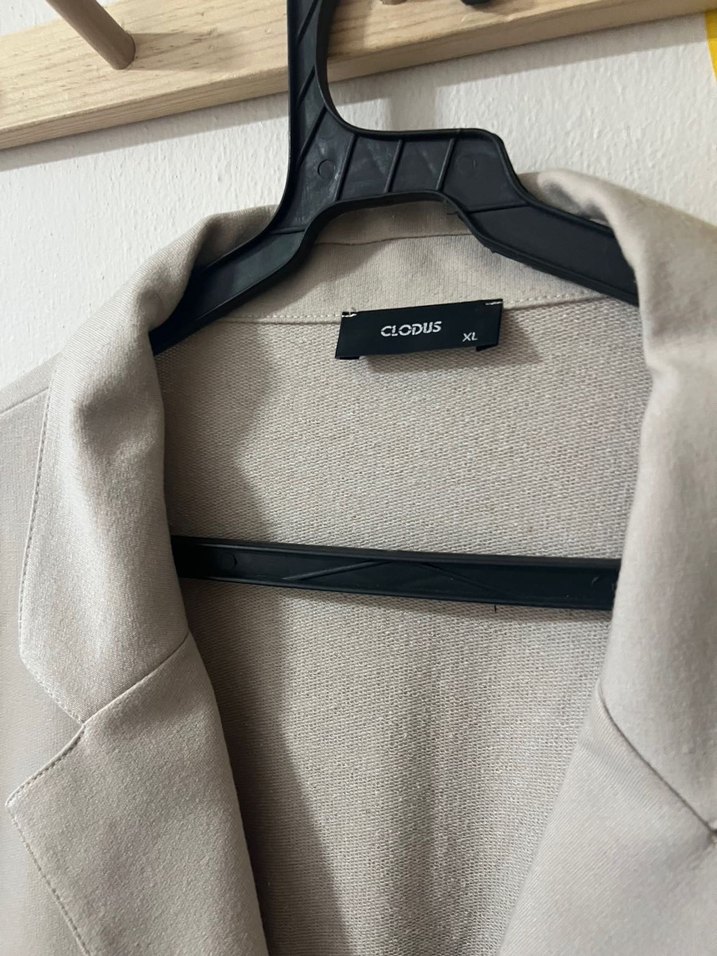 XL | Bej Spor Blazer - Görsel 5