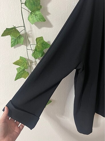 42 Beden siyah Renk İkiler Kimono Ceket
