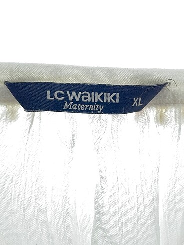 xl Beden beyaz Renk LC Waikiki Bluz %70 İndirimli.