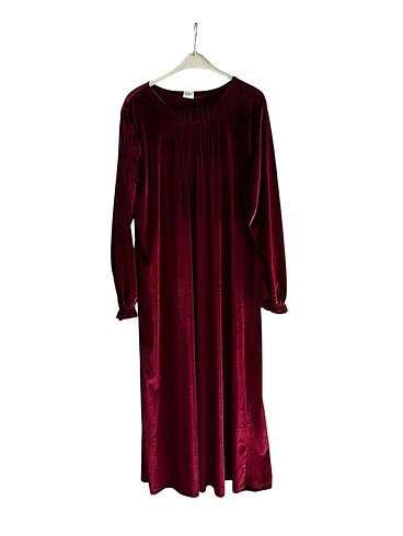 xl Beden bordo Renk Kadife bordo rengi elbise