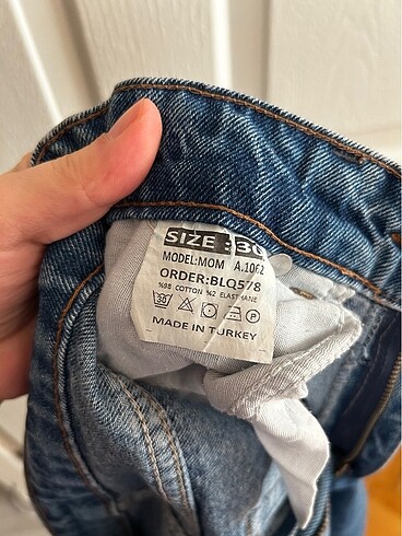 30 Beden lacivert Renk Kot pantolon