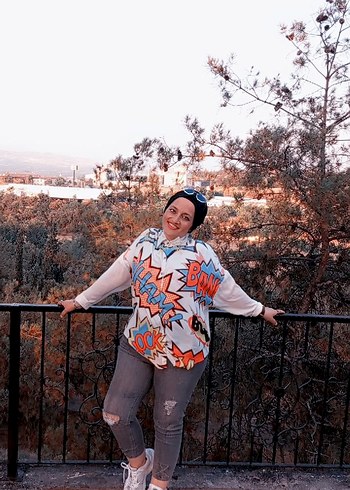Gri Kadın Balıkçı Yaka Oversize Uzun Kollu Gömlek