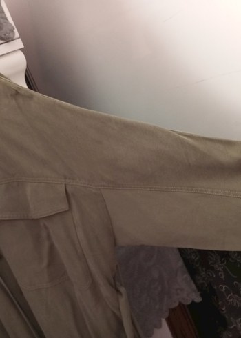Hugo Boss Gri Kadın Uzun Kollu Kuşaklı trençkot