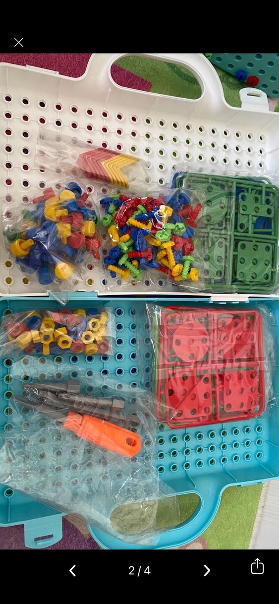 3D Yaratıcı Renkli Yapı Seti Eğitici Oyuncak - Görsel 2