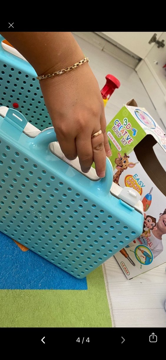 3D Yaratıcı Renkli Yapı Seti Eğitici Oyuncak - Görsel 4