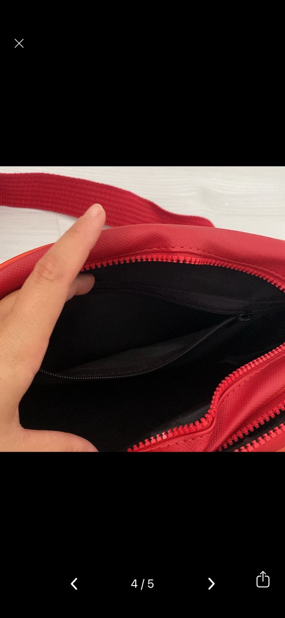 Lacoste Kırmızı kadın Omuz Çantası - Görsel 4