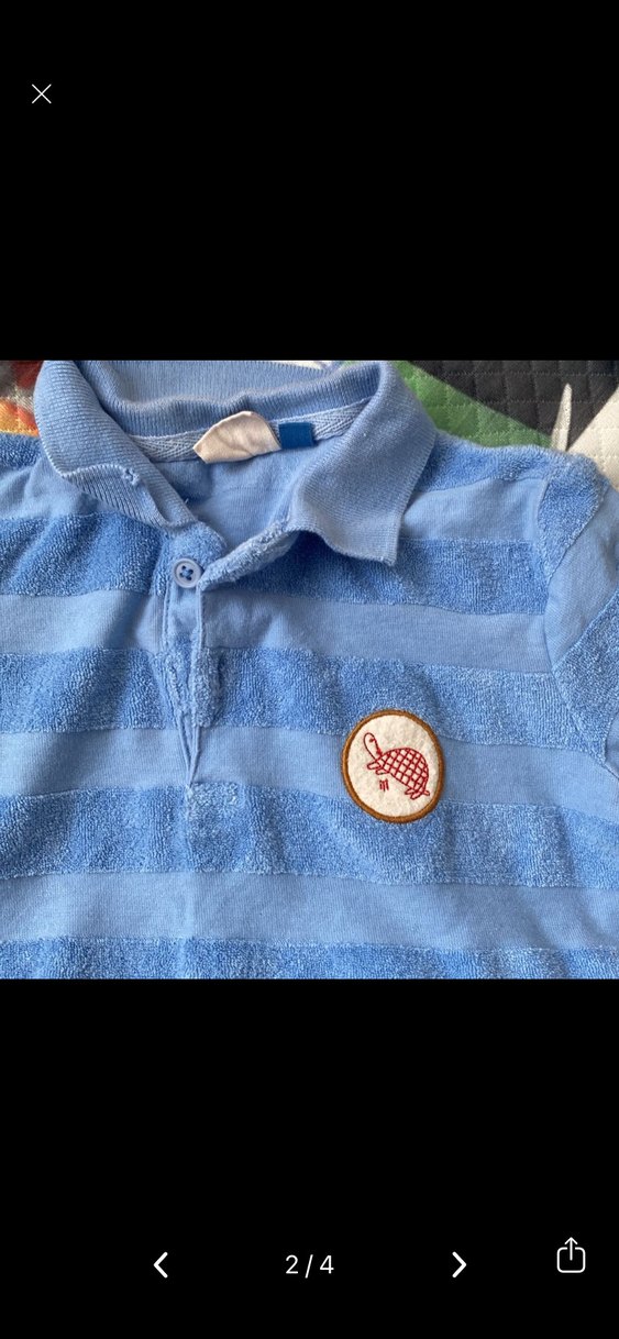 Mavi Kısa Kollu Erkek çocuk yazlık Takımı - Görsel 2