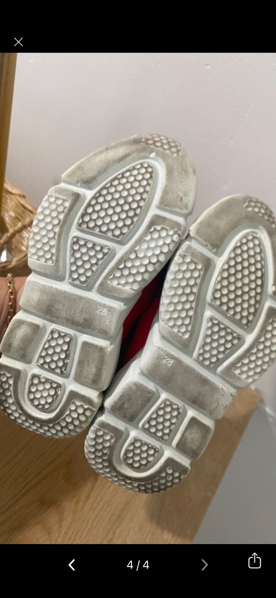 Kırmızı Spiderman Erkek Çocuk Spor Ayakkabı - Görsel 4