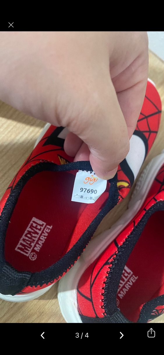 Kırmızı Spiderman Erkek Çocuk Spor Ayakkabı - Görsel 3