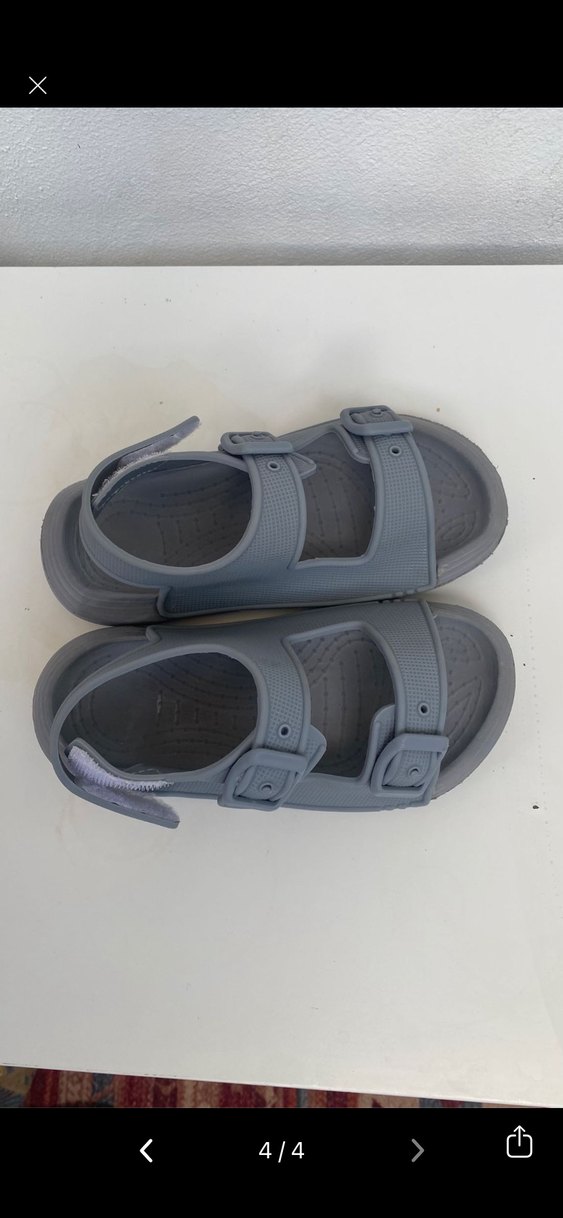 Gri Erkek Çocuk  Sandalet - Görsel 2
