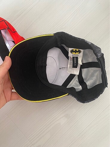 3-5 Yaş, 21 cm Beden Örümcek adam Batman şapka