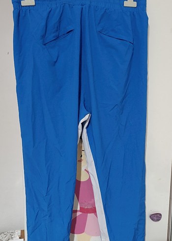 Erkek Mavi Fermuarlı Rahat Eşofman - Görsel 6