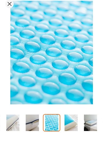 Madame Coco Fuchsia Visco Jel Serinletici Yastık 60x40 cm - Görsel 3