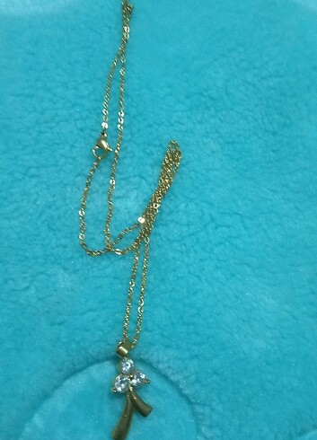 Sterling silver Çelik kolye ve ucu
