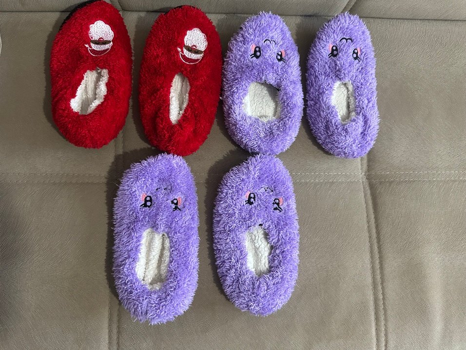 Peluş patik panduf - Görsel 2