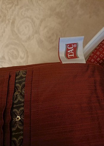 Bordo Düz Renk Yatak Örtüsü - Görsel 3