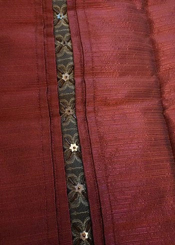 Bordo Düz Renk Yatak Örtüsü - Görsel 4