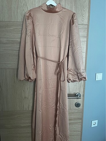 Suud Collection Saten abiye elbise
