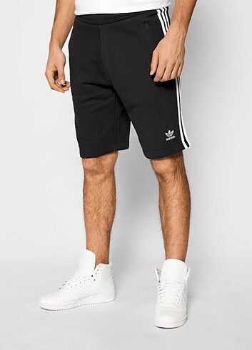 s Beden siyah Renk Adidas Erkek Şort