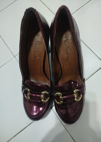 Pierre Cardin Bordo Rugan Ayakkabı.. - Görsel 6