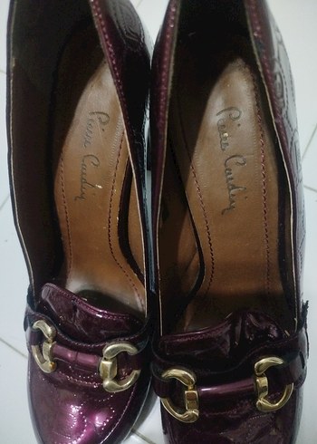 Pierre Cardin Bordo Rugan Ayakkabı.. - Görsel 2