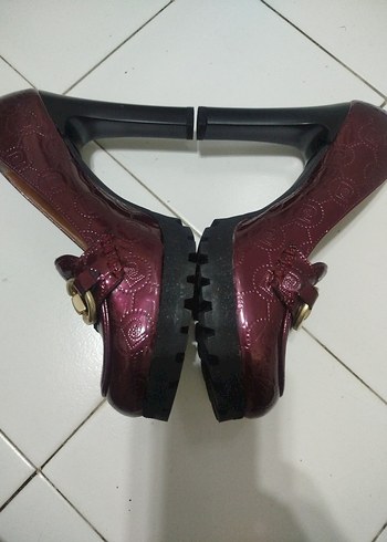 Pierre Cardin Bordo Rugan Ayakkabı.. - Görsel 7