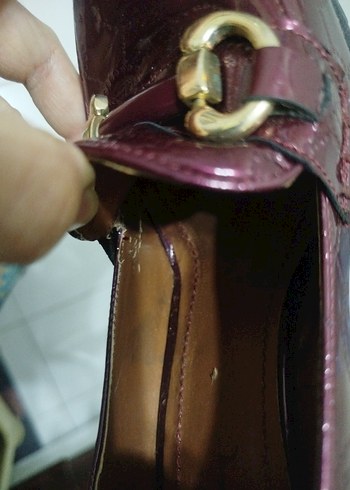 Pierre Cardin Bordo Rugan Ayakkabı.. - Görsel 11