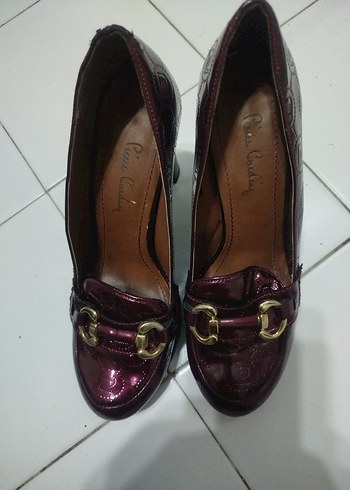 Pierre Cardin Bordo Rugan Ayakkabı.. - Görsel 3