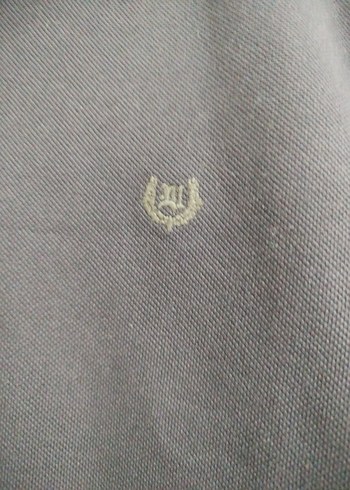 Erkek Siyah Uzun Kollu Polo Tişört - Görsel 8