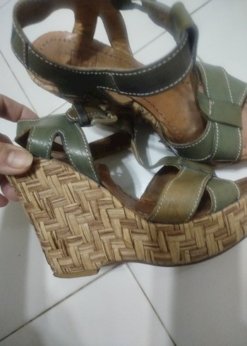 İnci Deri Sandalet.. - Görsel 3