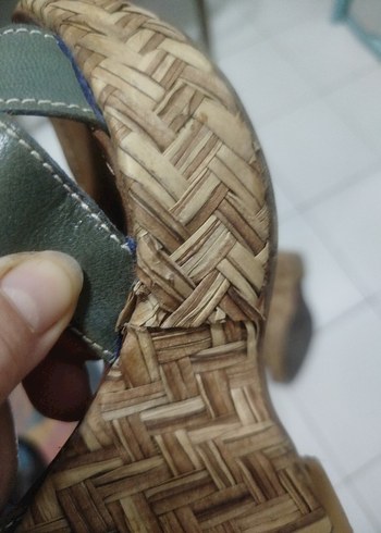 İnci Deri Sandalet.. - Görsel 5