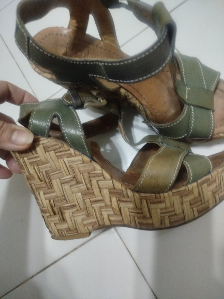 İnci Deri Sandalet.. - Görsel 3