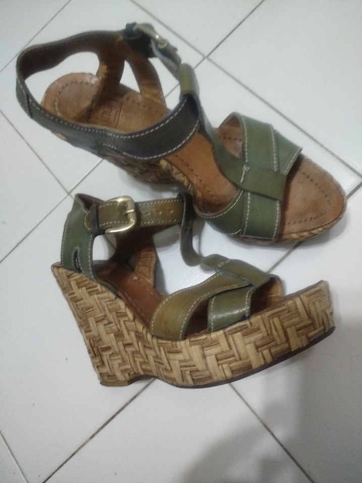 İnci Deri Sandalet.. - Görsel 2