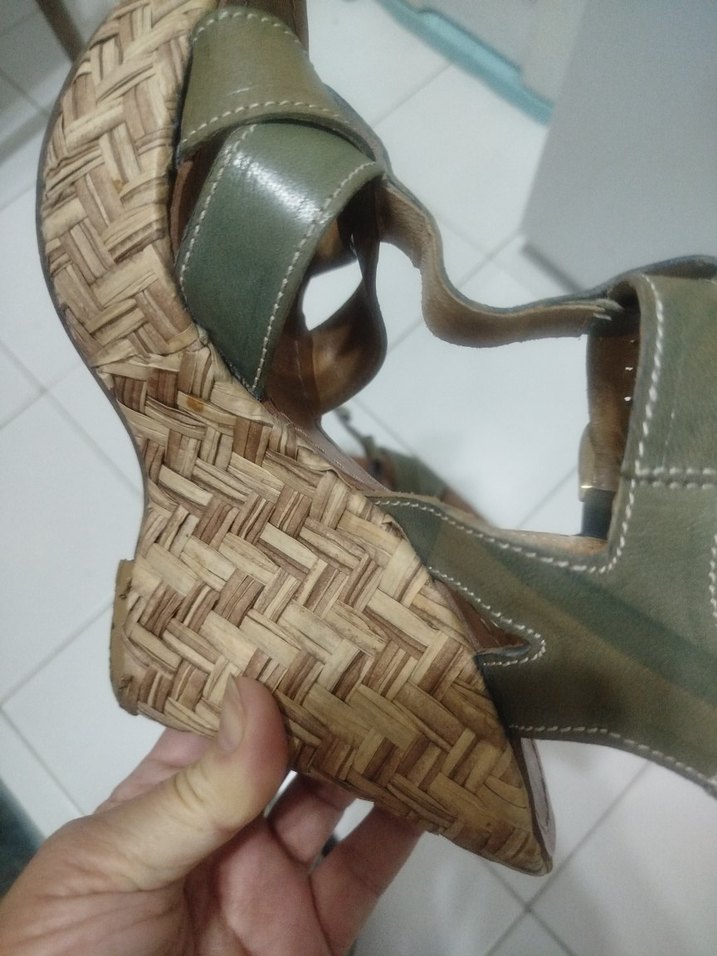 İnci Deri Sandalet.. - Görsel 4