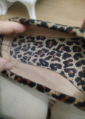 Leopar Desenli Babet Ayakkabı.. - Görsel 11