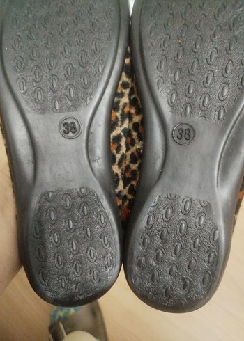 Leopar Desenli Babet Ayakkabı.. - Görsel 6