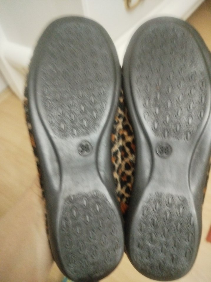 Leopar Desenli Babet Ayakkabı.. - Görsel 5