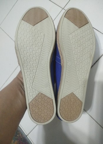 Mavi Renkli Kumaş Babet.. - Görsel 5